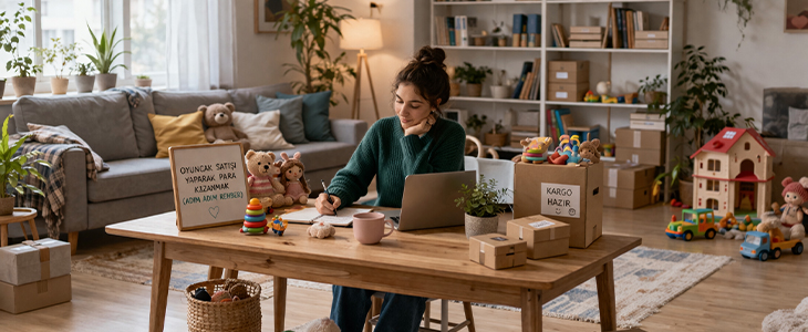 Evden Oyuncak Satışı Yaparak Para Kazanmak (Adım Adım Rehber)