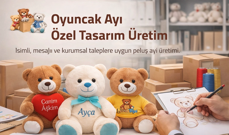 Oyuncak Ayı Özel Tasarım Üretim